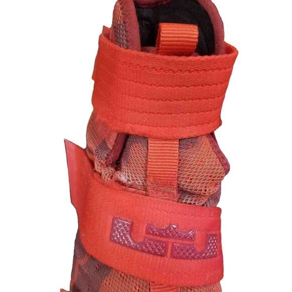 Rare colorways red camouflage nike lebron James soldier ten 9.5 - Picture 5 of 12